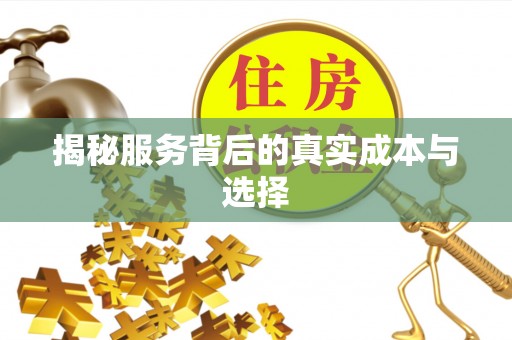 金州新区揭秘服务背后的真实成本与选择