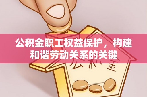 金州新区公积金职工权益保护，构建和谐劳动关系的关键
