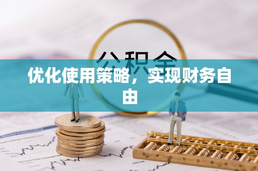 金州新区优化使用策略，实现财务自由