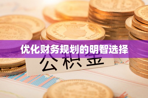 金州新区优化财务规划的明智选择