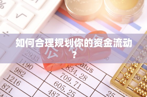 金州新区如何合理规划你的资金流动？