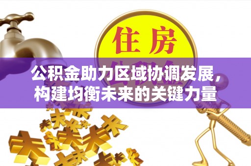 金州新区公积金助力区域协调发展，构建均衡未来的关键力量