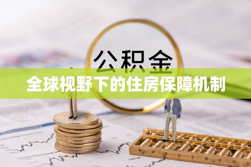 金州新区全球视野下的住房保障机制