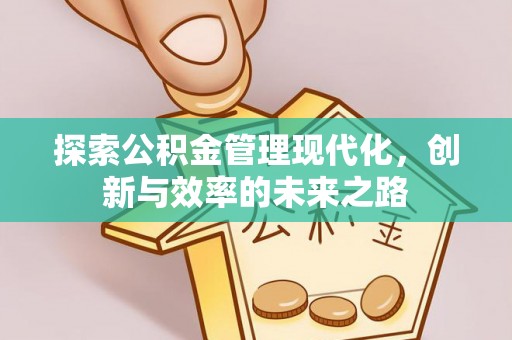 金州新区探索公积金管理现代化，创新与效率的未来之路