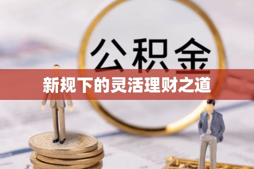 金州新区新规下的灵活理财之道