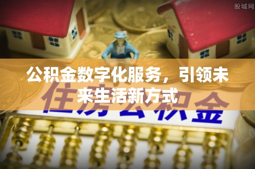 金州新区公积金数字化服务，引领未来生活新方式