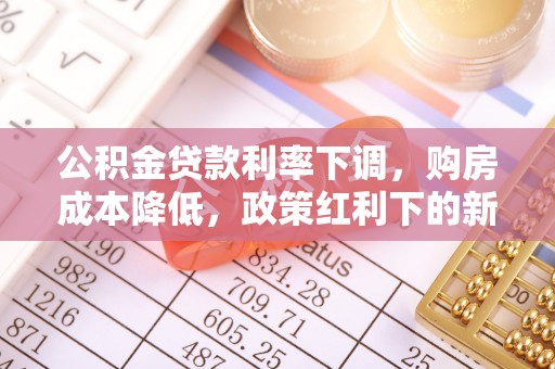 金州新区公积金贷款利率下调，购房成本降低，政策红利下的新机遇
