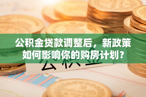 金州新区公积金贷款调整后，新政策如何影响你的购房计划？