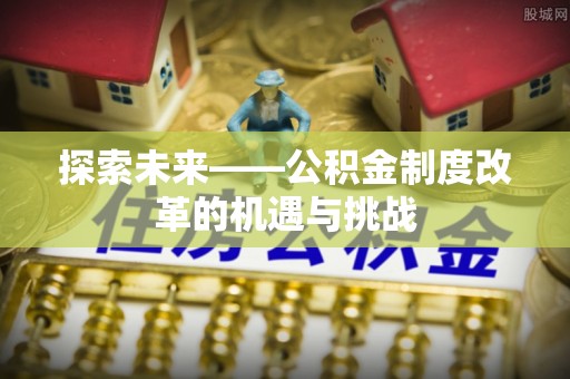 金州新区探索未来——公积金制度改革的机遇与挑战