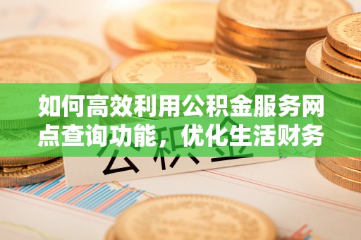 金州新区如何高效利用公积金服务网点查询功能，优化生活财务管理