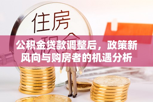 金州新区公积金贷款调整后，政策新风向与购房者的机遇分析