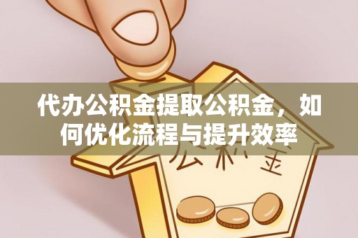 金州新区代办公积金提取公积金，如何优化流程与提升效率