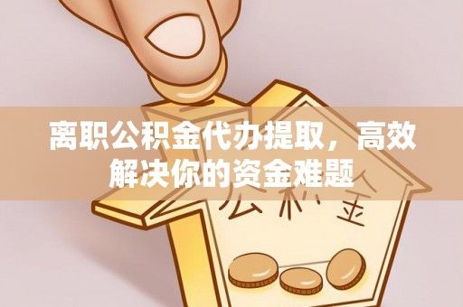 金州新区离职公积金代办提取，高效解决你的资金难题