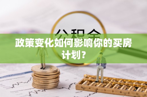 金州新区政策变化如何影响你的买房计划？