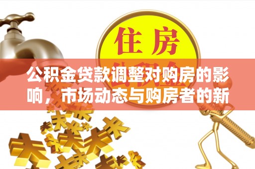 金州新区公积金贷款调整对购房的影响，市场动态与购房者的新选择