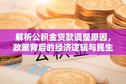 金州新区解析公积金贷款调整原因，政策背后的经济逻辑与民生影响