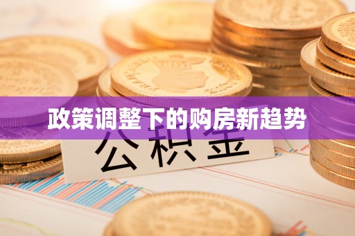 金州新区政策调整下的购房新趋势