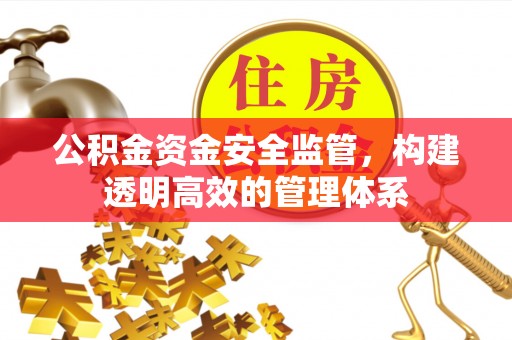 金州新区公积金资金安全监管，构建透明高效的管理体系
