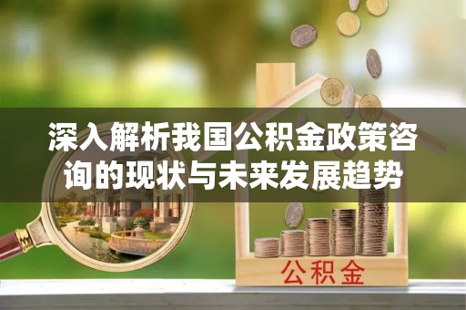 金州新区深入解析我国公积金政策咨询的现状与未来发展趋势