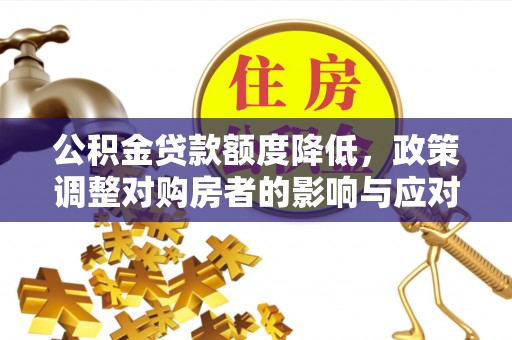 金州新区公积金贷款额度降低，政策调整对购房者的影响与应对策略