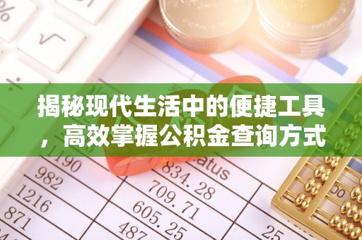 金州新区揭秘现代生活中的便捷工具，高效掌握公积金查询方式