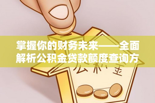 金州新区掌握你的财务未来——全面解析公积金贷款额度查询方法