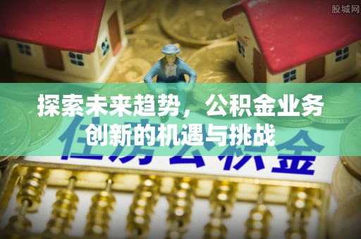 金州新区探索未来趋势，公积金业务创新的机遇与挑战