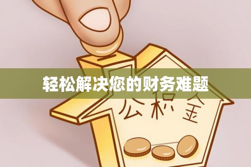 金州新区轻松解决您的财务难题