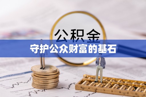 金州新区守护公众财富的基石
