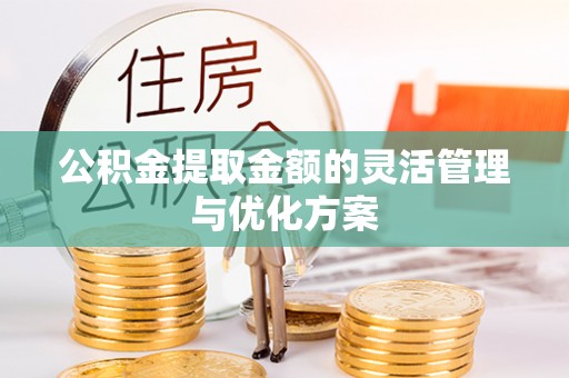金州新区公积金提取金额的灵活管理与优化方案