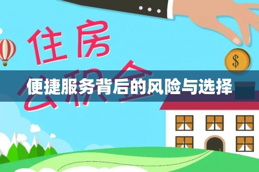 金州新区便捷服务背后的风险与选择