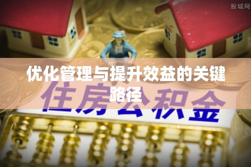 金州新区优化管理与提升效益的关键路径