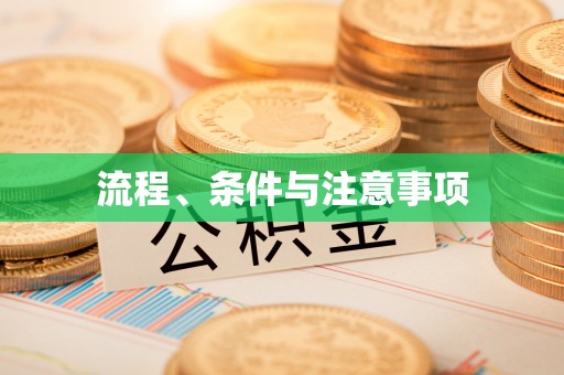 金州新区流程、条件与注意事项